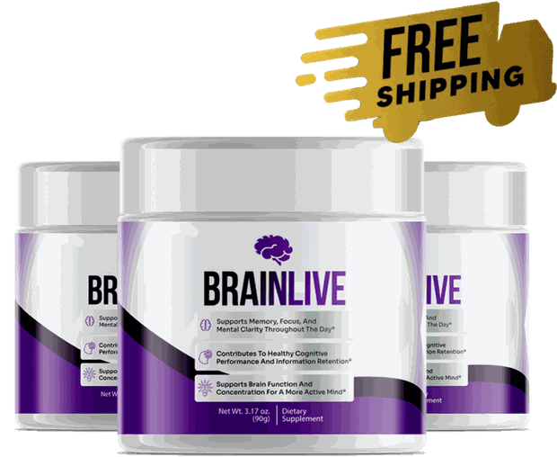 BrainLive 3-jar pack with free US shipping